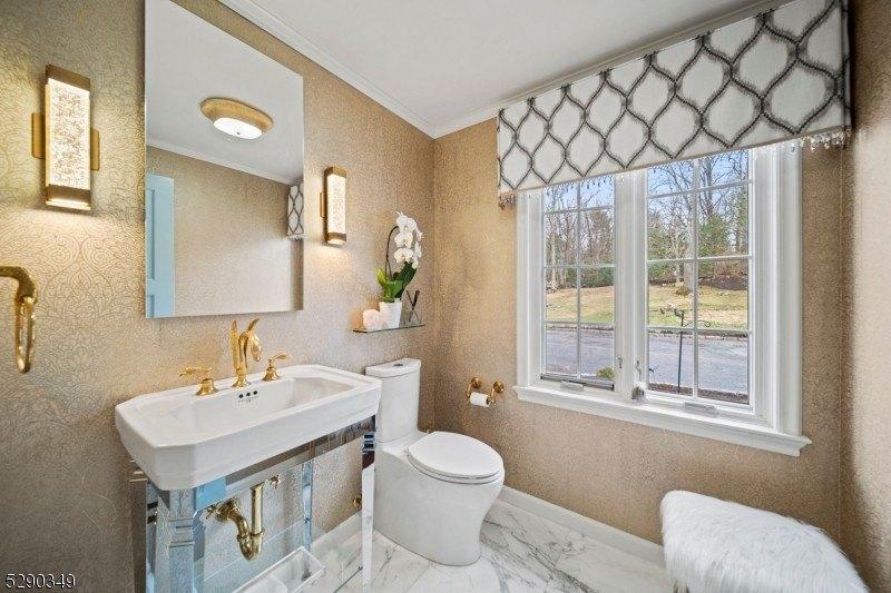 Guest half Bathroom - 1